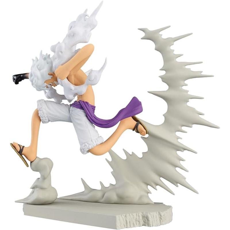 One Piece Monkey D. Luffy Gear 5 Senkozekkei figure