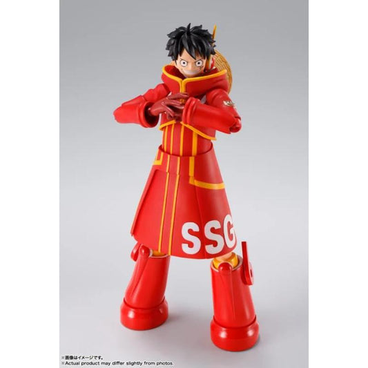 One Piece S.H.Figuarts Monkey D. Luffy (Future Island Egghead) Action Figure