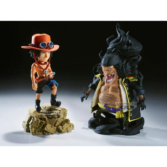One Piece World Collectable Figure Log Stories Portgas D. Ace vs Marshall D. Teach
