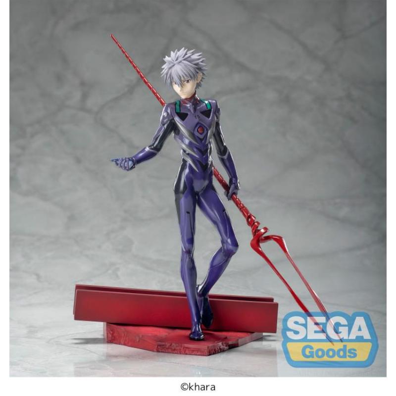 Rebuild of Evangelion Luminasta Kaworu Nagisa x Spear of Longinus Figure