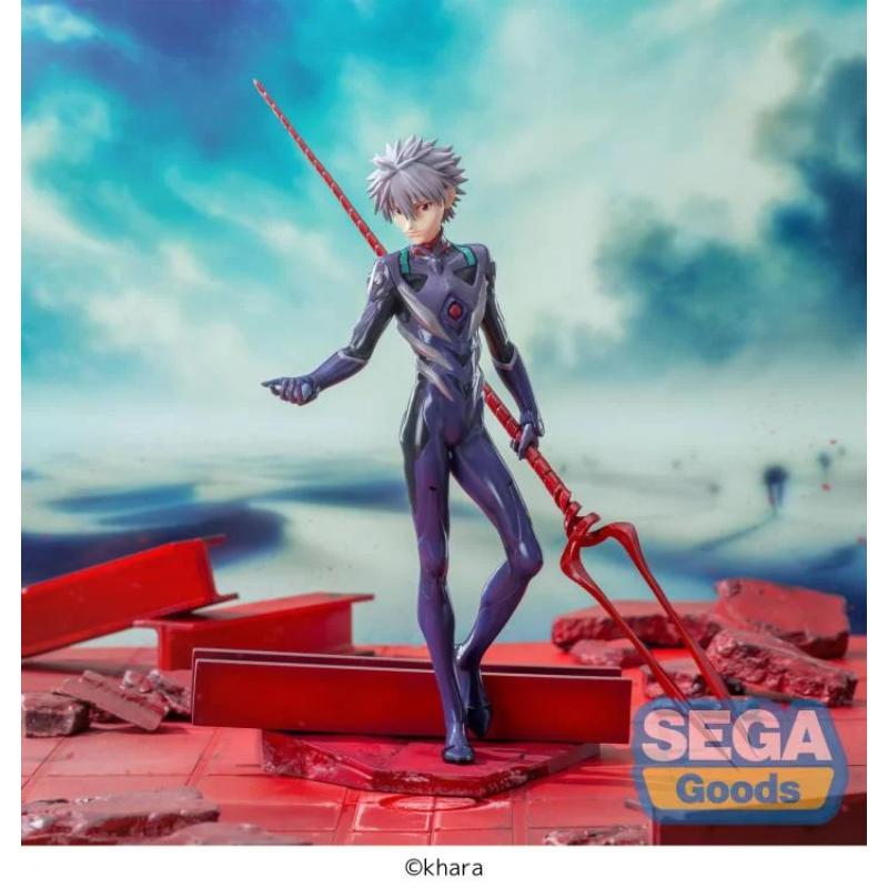 Rebuild of Evangelion Luminasta Kaworu Nagisa x Spear of Longinus Figure