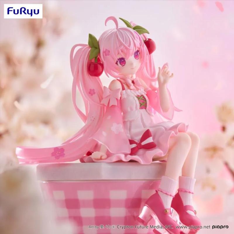 Vocaloid Sakura Miku-Hatsune Miku (2025 Ver.) Noodle Stopper Figure