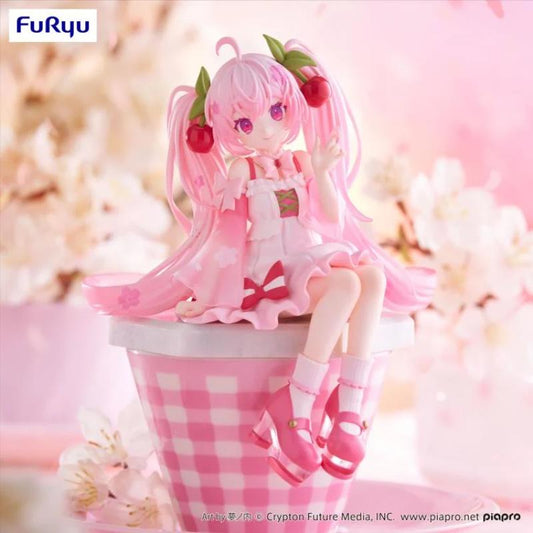 Vocaloid Sakura Miku-Hatsune Miku (2025 Ver.) Noodle Stopper Figure