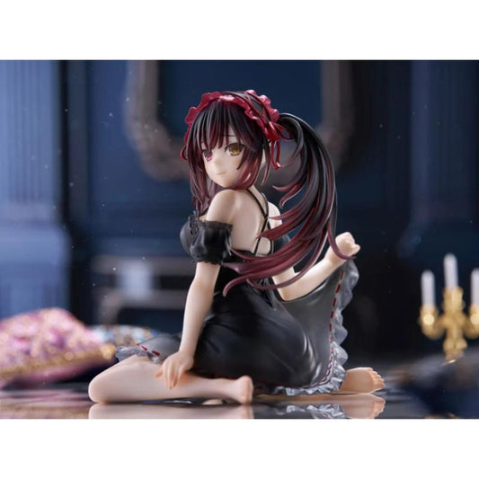 Date A Live Desktop Cute Kurumi Tokisaki (Nightwear Ver.) Figure