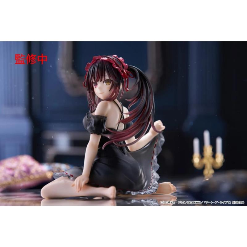 Date A Live Desktop Cute Kurumi Tokisaki (Nightwear Ver.) Figure