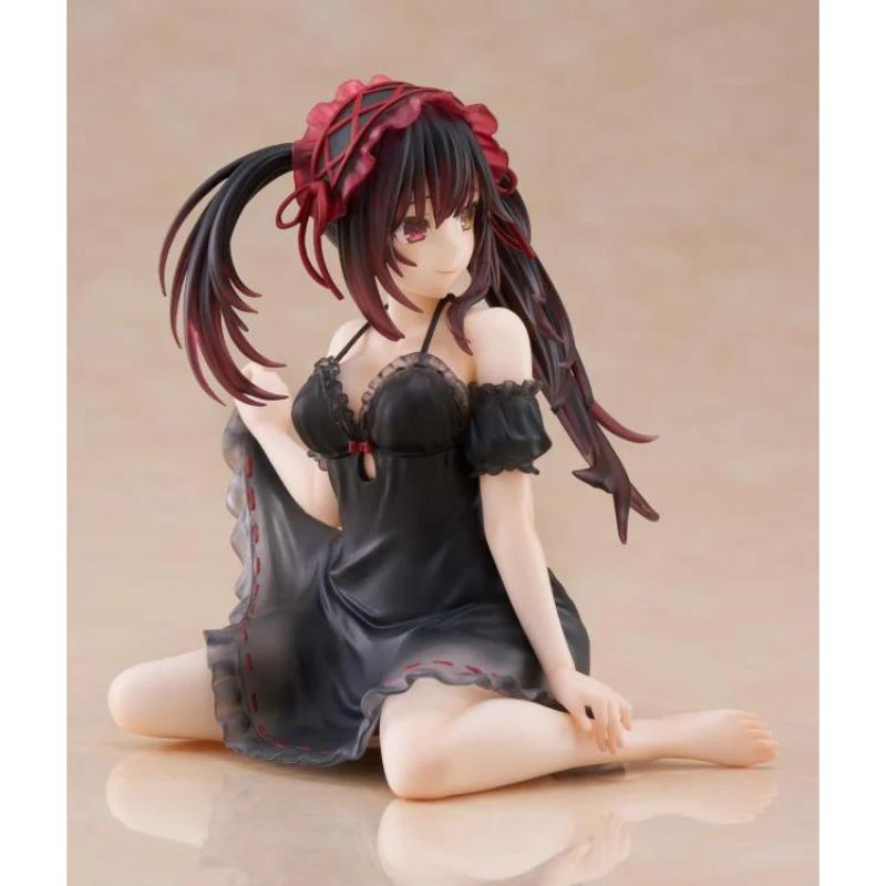 Date A Live Desktop Cute Kurumi Tokisaki (Nightwear Ver.) Figure
