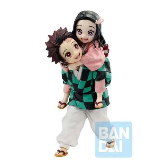 Demon Slayer: Kimetsu no Yaiba Ichibansho Tanjiro Kamado & Nezuko Kamado (Immortal Ties) Figure