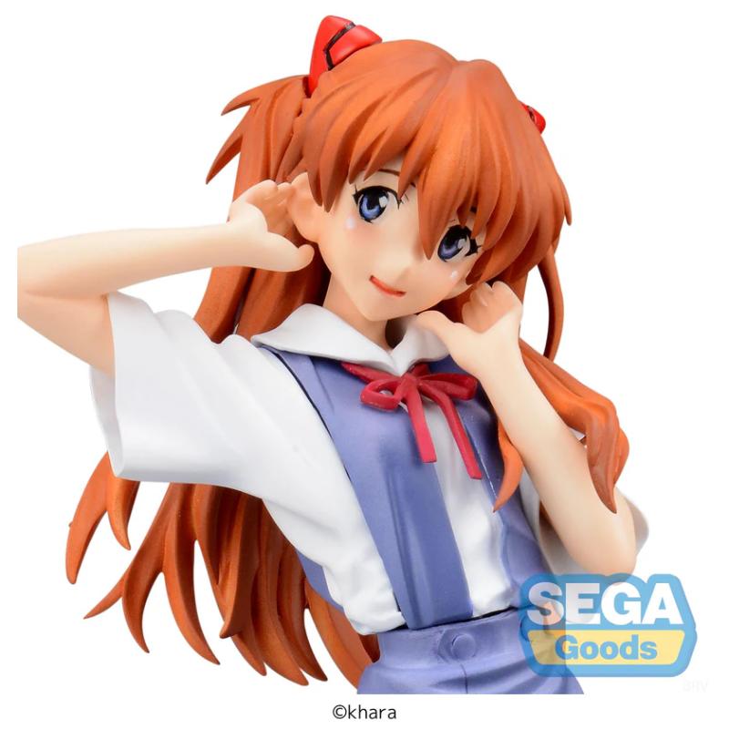 Evangelion High Premium Figure Asuka Uniform Ver.