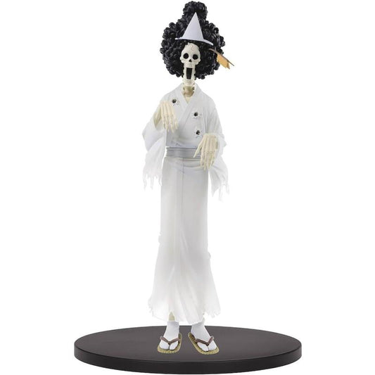 One Piece The Grandline Men Wanokuni vol.7 - BROOK HONEKICHI - DXF Figure