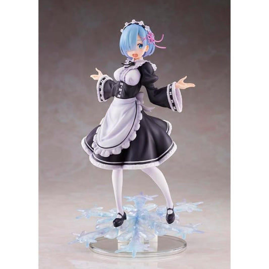 Re:Zero Starting Life in Another World AMP Figure - Rem (Winter Maid Ver.)