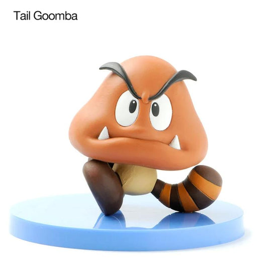 Super Mario 3d Land Collection Tail Goomba Figure